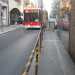 Il bus n.7 fatica a passare